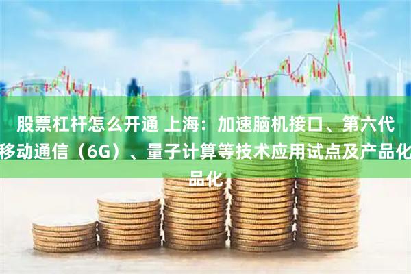 股票杠杆怎么开通 上海：加速脑机接口、第六代移动通信（6G）、量子计算等技术应用试点及产品化